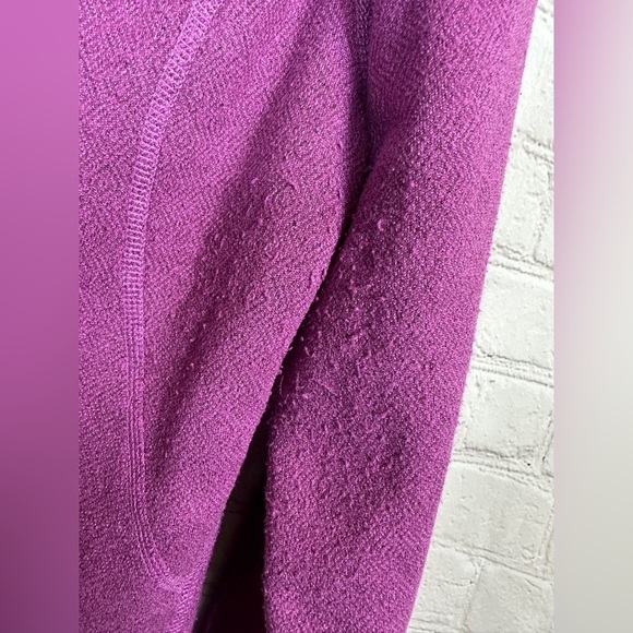 The North Face Crescent Ridge Shawl Collar Fleece Womens Sz‎ M purple Pullover - Picture 4 of 7